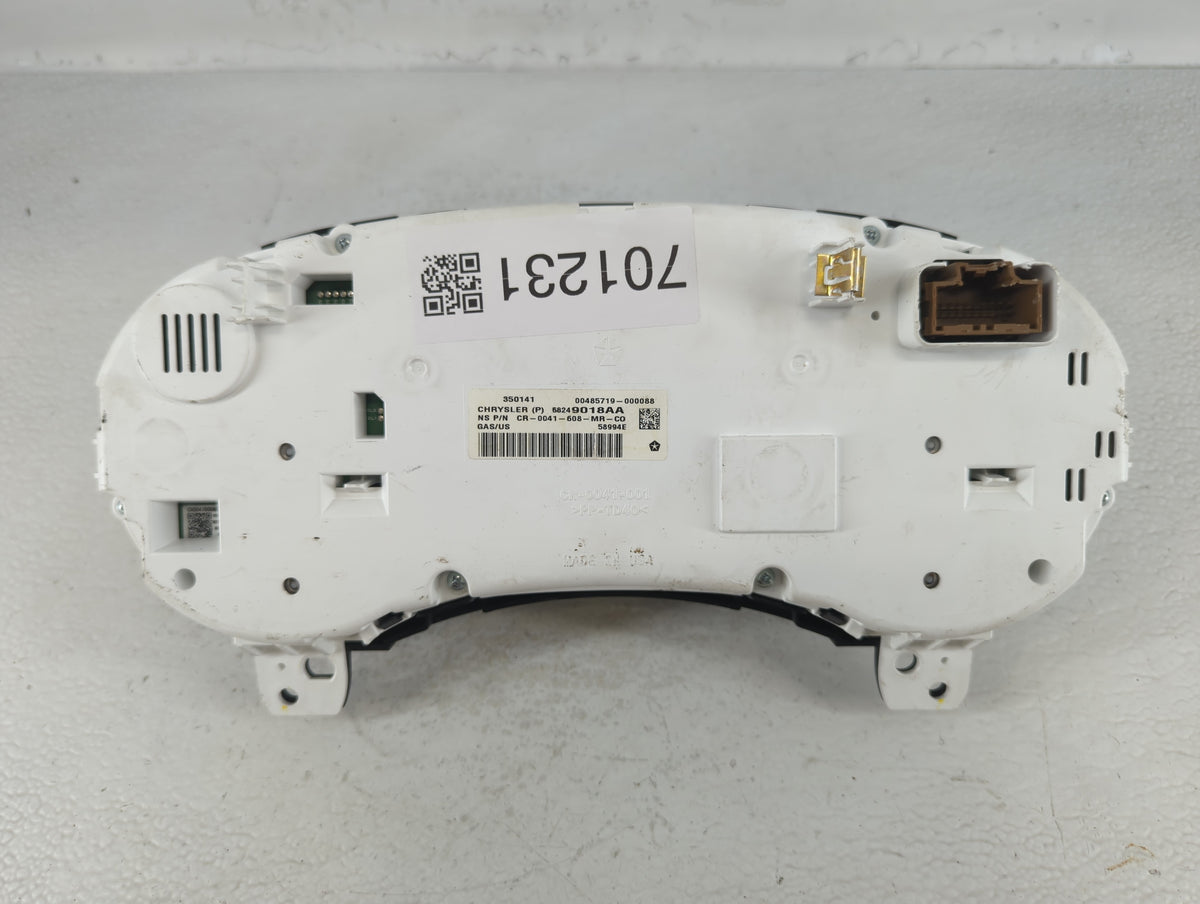 2015-2016 Dodge Journey Instrument Cluster Speedometer Gauges P/N:68249018AA Miles: Fits Fits 2015 2016 OEM Used Auto Parts 