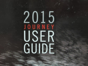 2015 Dodge Journey Owners Manual Book Guide P/N:15JC49-926-AA OEM Used Auto Parts