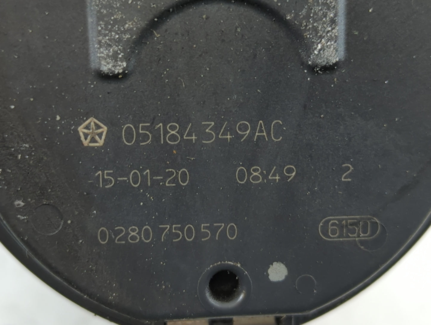 2011-2019 Dodge Journey Throttle Body P/N:0 280 750 570 05184349AC Fits OEM Used Auto Parts - Oemusedautoparts1.com