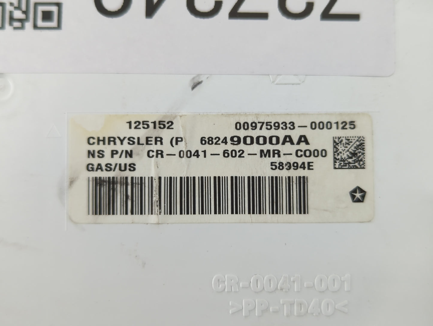 2015 Dodge Journey Instrument Cluster Speedometer Gauges P/N:68249000AA Fits OEM Used Auto Parts - Oemusedautoparts1.com