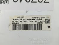 2015 Dodge Journey Instrument Cluster Speedometer Gauges P/N:68249000AA Fits OEM Used Auto Parts - Oemusedautoparts1.com