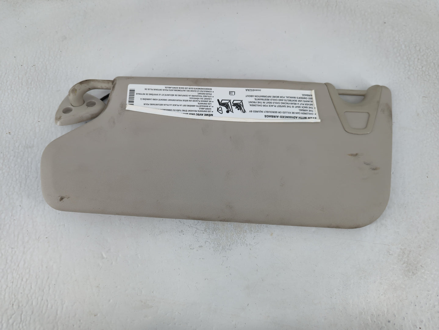 2011-2020 Dodge Journey Sun Visor Shade Replacement Passenger Right Mirror Fits OEM Used Auto Parts - Oemusedautoparts1.com