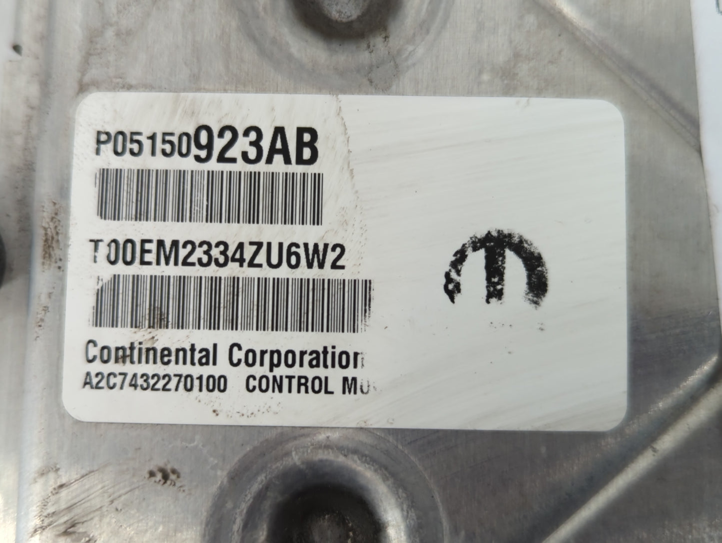 2015 Dodge Journey PCM Engine Control Computer ECU ECM PCU OEM P/N:68239253AC P05150923AB Fits OEM Used Auto Parts - Oemused