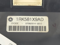 2011-2017 Dodge Journey Climate Control Module Temperature AC/Heater Replacement P/N:1RX581X9AD Fits OEM Used Auto Parts - O