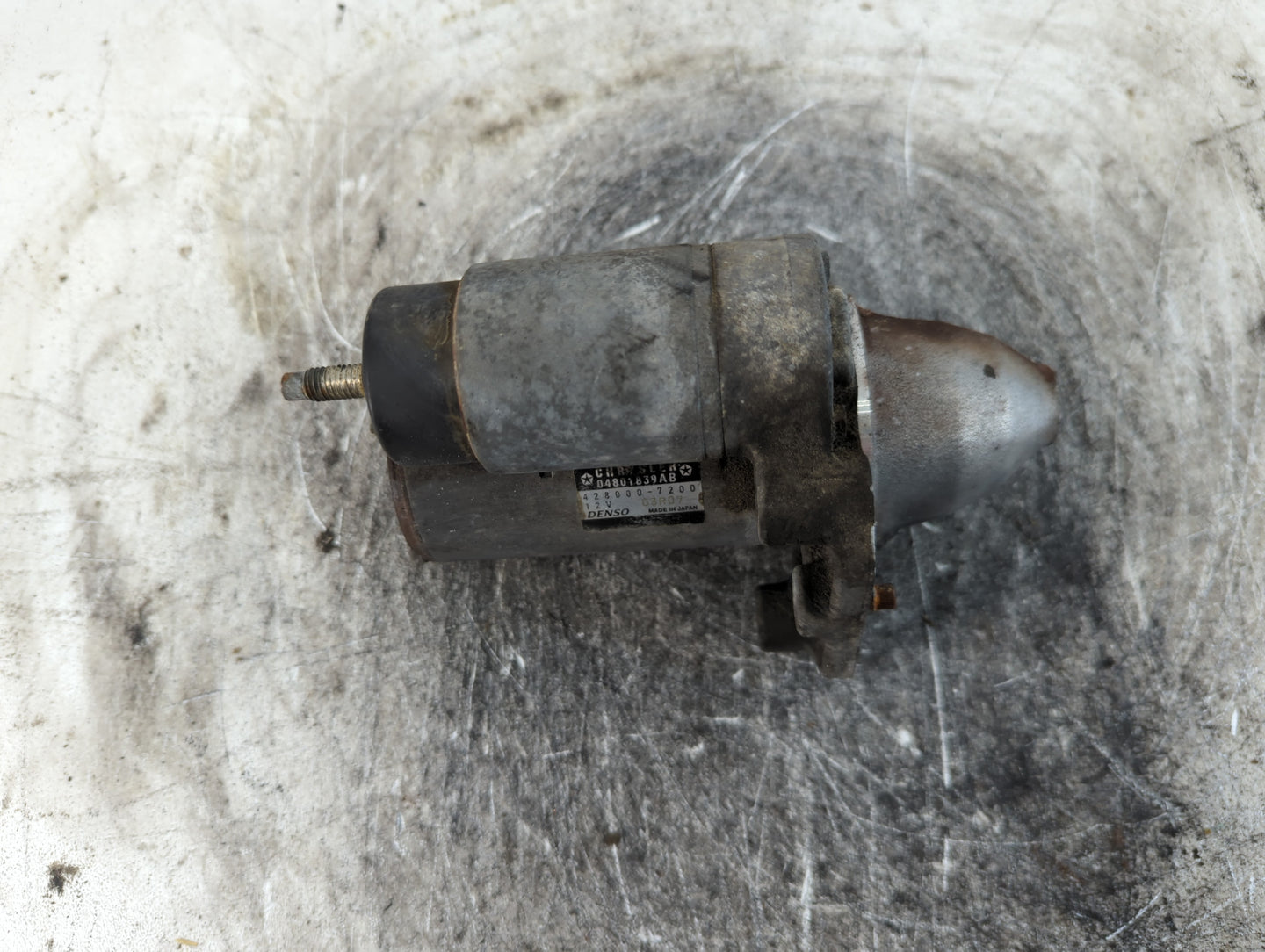 2011-2019 Dodge Journey Car Starter Motor Solenoid OEM P/N:428000-7200 04801839AB Fits OEM Used Auto Parts - Oemusedautopart