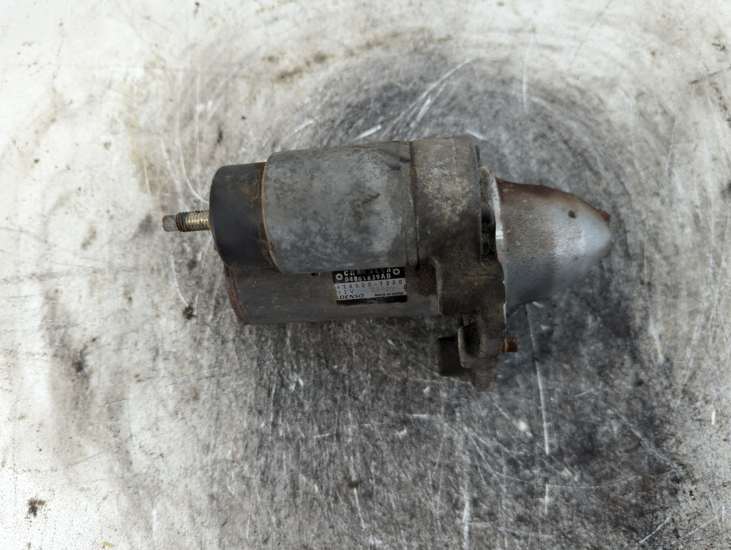 2011-2019 Dodge Journey Car Starter Motor Solenoid OEM P/N:428000-7200 04801839AB Fits OEM Used Auto Parts - Oemusedautopart