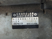2011-2019 Dodge Journey Car Starter Motor Solenoid OEM P/N:428000-7200 04801839AB Fits OEM Used Auto Parts - Oemusedautopart