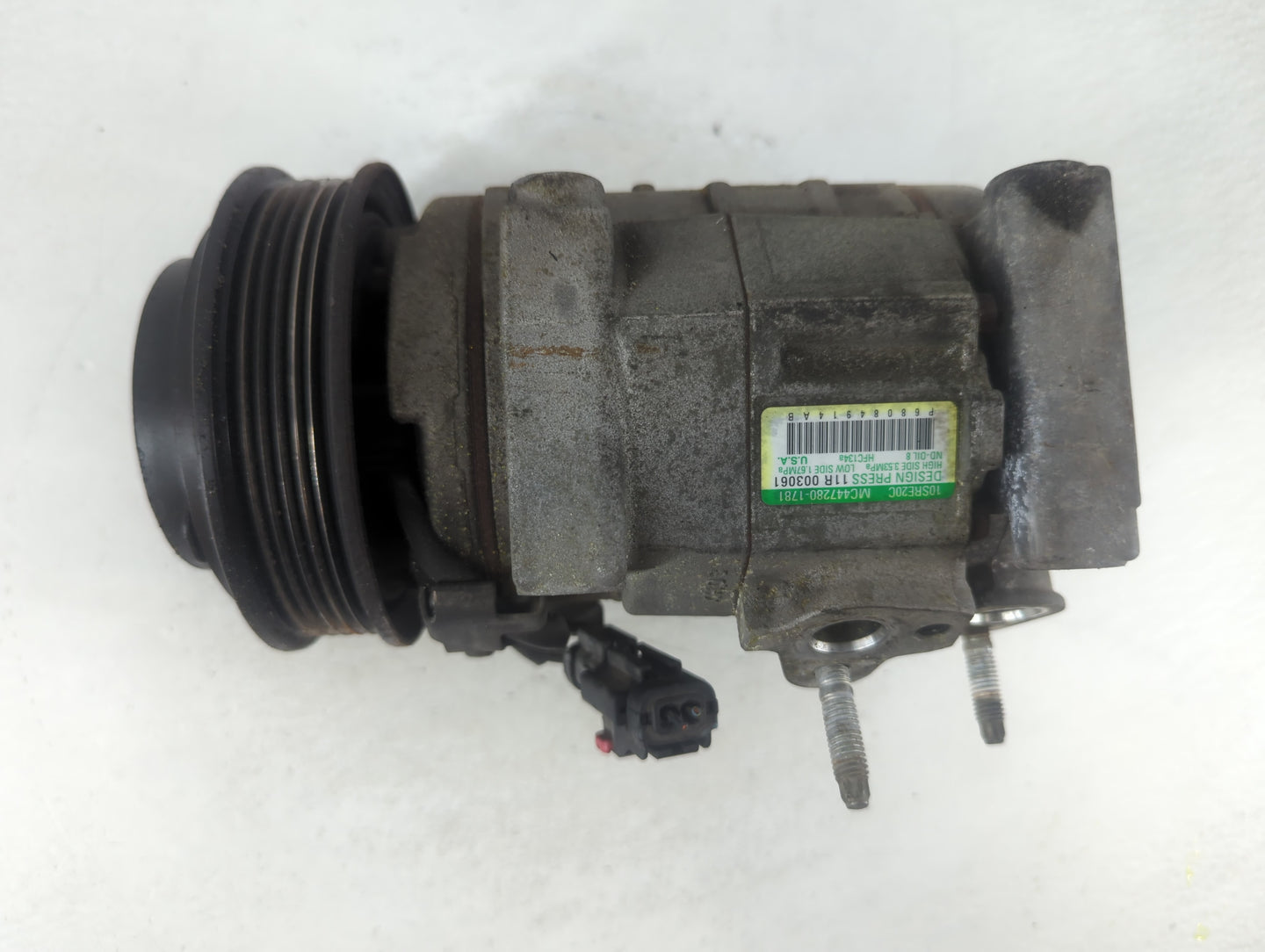 2011-2019 Dodge Journey Air Conditioning A/c Ac Compressor Oem - Oemusedautoparts1.com