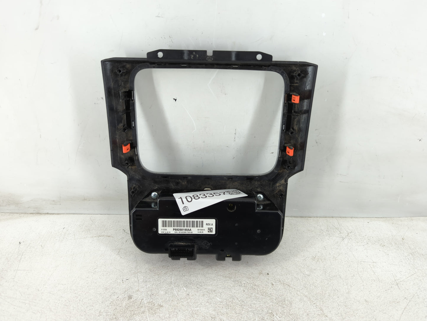 2015 Dodge Ram 1500 Climate Control Module Temperature AC/Heater Replacement P/N:P68268190AA Fits OEM Used Auto Parts - Oemu