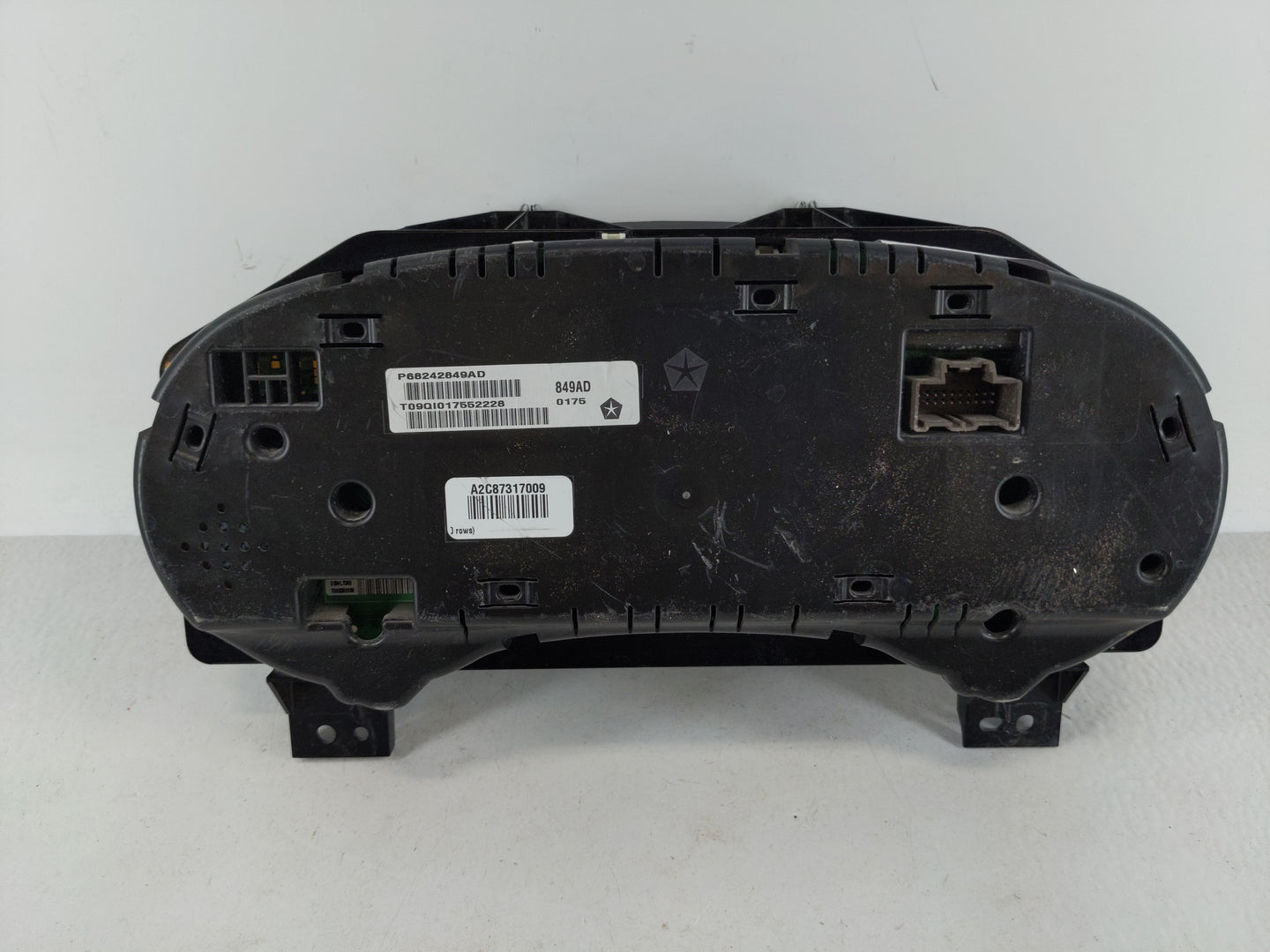 2015 Dodge Ram 1500 Instrument Cluster Speedometer Gauges P/N:P68242849AD Fits OEM Used Auto Parts - Oemusedautoparts1.com