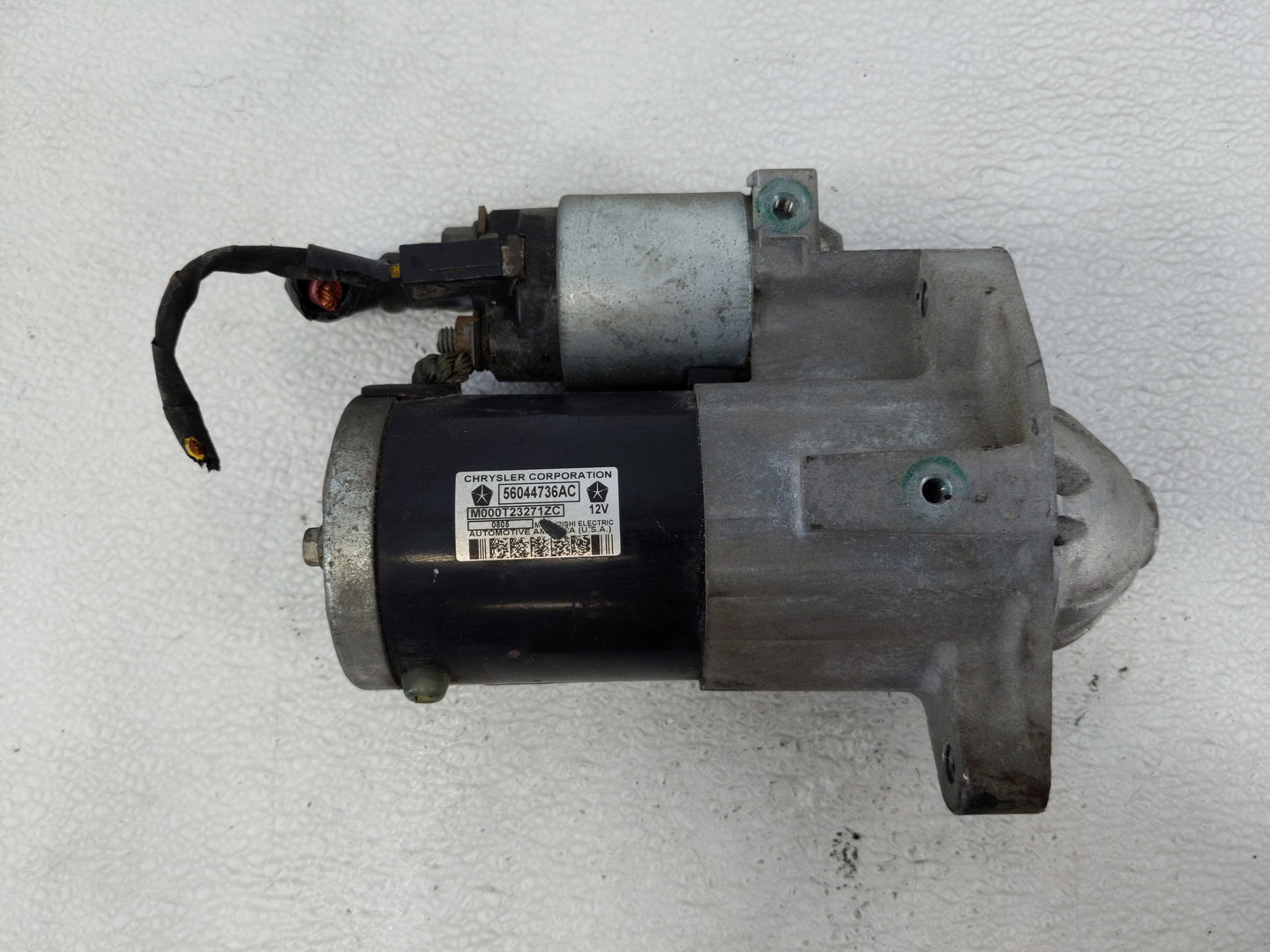 2015 Dodge Ram 1500 Car Starter Motor Solenoid OEM P/N:56044736AC Fits OEM Used Auto Parts - Oemusedautoparts1.com
