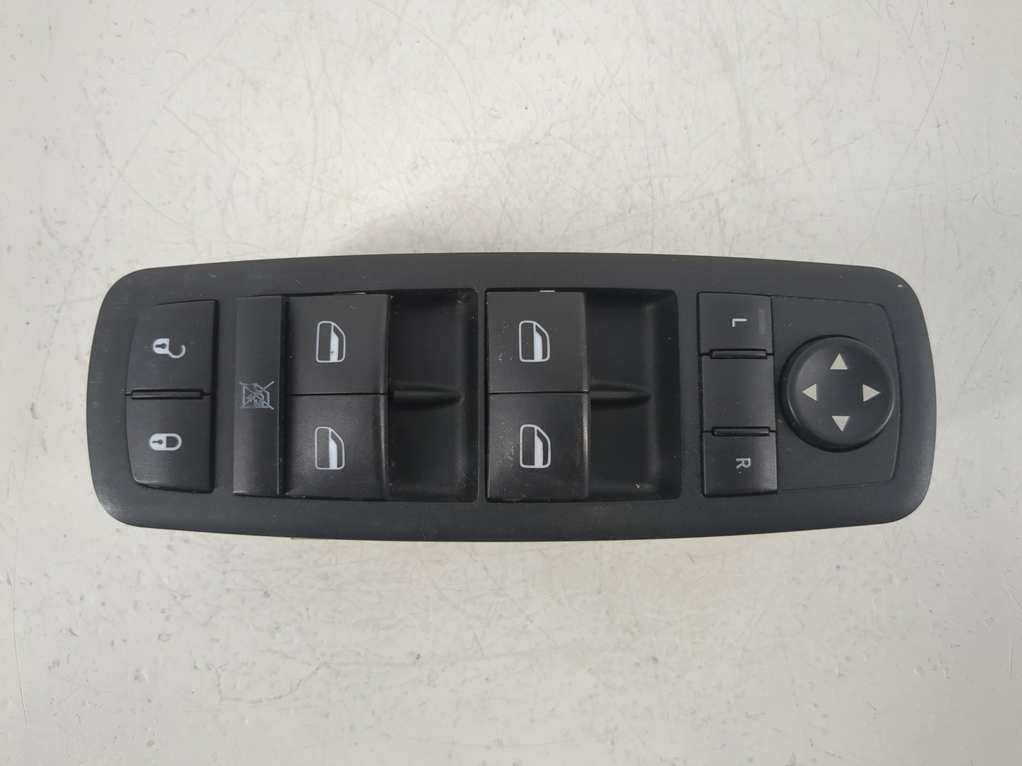 2015 Dodge Ram 1500 Master Power Window Switch Replacement Driver Side Left P/N:68110866AB Fits Fits 2012 2013 2014 2016 OEM