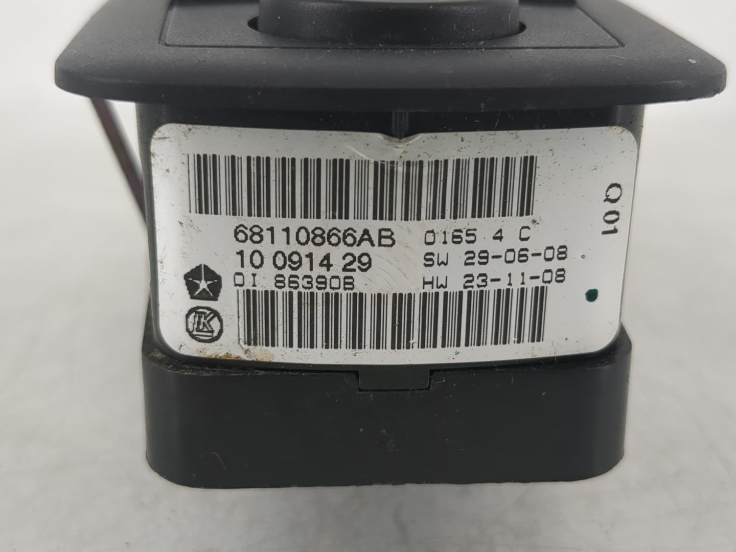 2015 Dodge Ram 1500 Master Power Window Switch Replacement Driver Side Left P/N:68110866AB Fits Fits 2012 2013 2014 2016 OEM