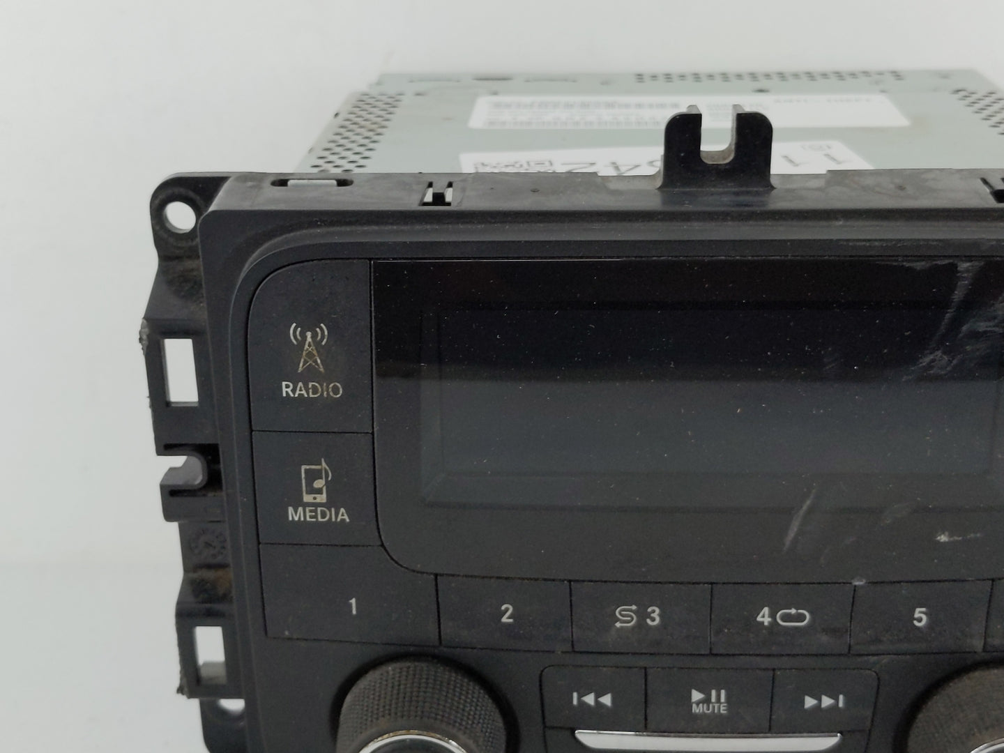 2015 Dodge Ram 1500 Radio AM FM Cd Player Receiver Replacement P/N:P68271375AA P68245816AD Fits Fits 2016 OEM Used Auto Part