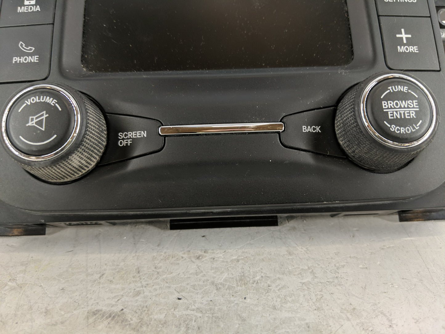 2015 Dodge Ram 1500 Radio AM FM Cd Player Receiver Replacement P/N:P68228668AE P68228668AC Fits OEM Used Auto Parts - Oemuse
