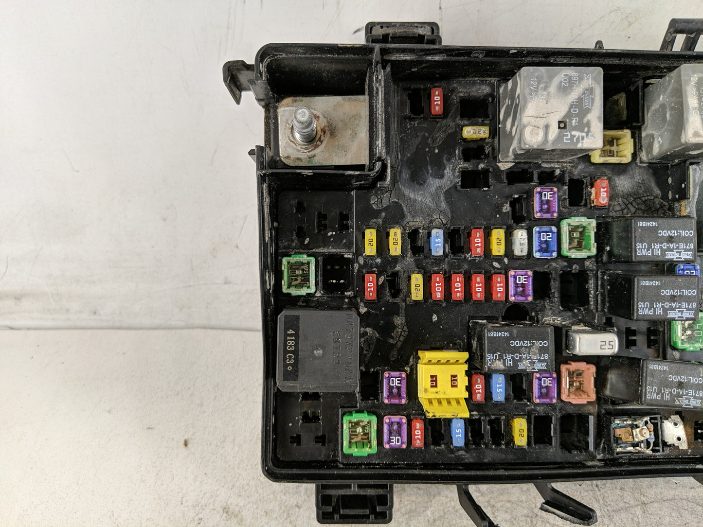 2015 Dodge Ram 1500 Fusebox Fuse Box Panel Relay Module P/N:P68243257AB Fits OEM Used Auto Parts - Oemusedautoparts1.com