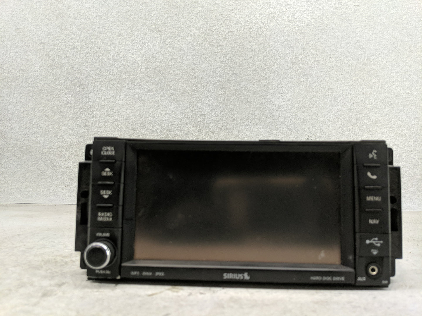 2015 Dodge Ram 1500 Radio AM FM Cd Player Receiver Replacement P/N:P05091209AD Fits OEM Used Auto Parts - Oemusedautoparts1.