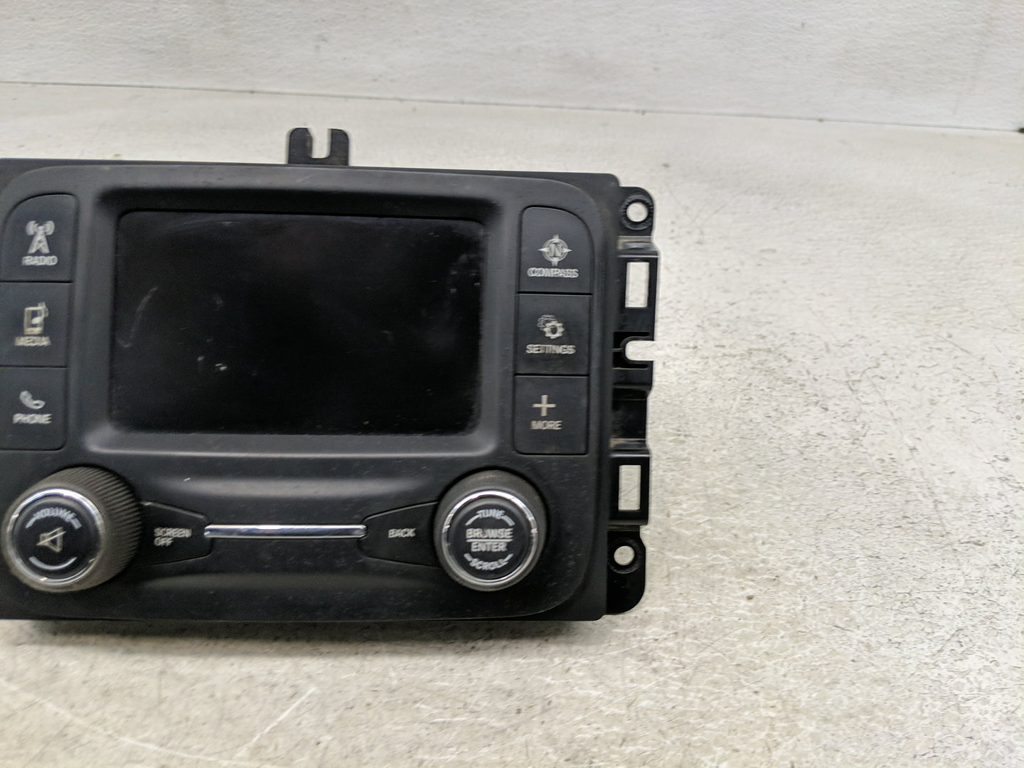 2015 Dodge Ram 1500 Radio AM FM Cd Player Receiver Replacement P/N:P68228668AD Fits OEM Used Auto Parts - Oemusedautoparts1.