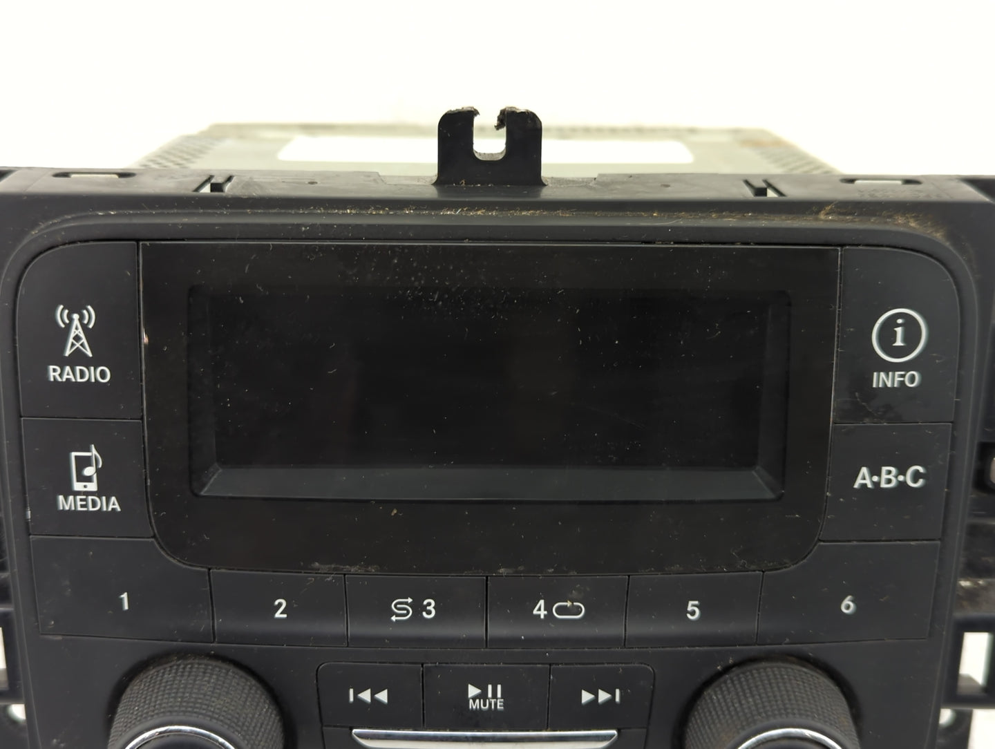 2015 Dodge Ram 1500 Radio AM FM Cd Player Receiver Replacement P/N:68245816AD Fits Fits 2016 OEM Used Auto Parts - Oemusedau