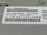 2015 Dodge Ram 1500 Radio AM FM Cd Player Receiver Replacement P/N:68245816AD Fits Fits 2016 OEM Used Auto Parts - Oemusedau