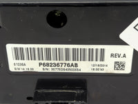 2015 Dodge Ram 1500 Climate Control Module Temperature AC/Heater Replacement P/N:P68236776AB Fits OEM Used Auto Parts - Oemu