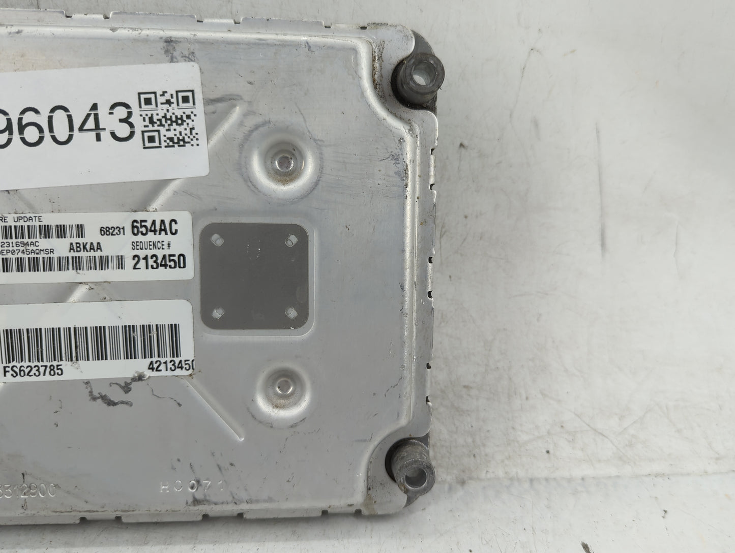 2015 Dodge Ram 1500 PCM Engine Control Computer ECU ECM PCU OEM P/N:05150897AD Fits OEM Used Auto Parts - Oemusedautoparts1.