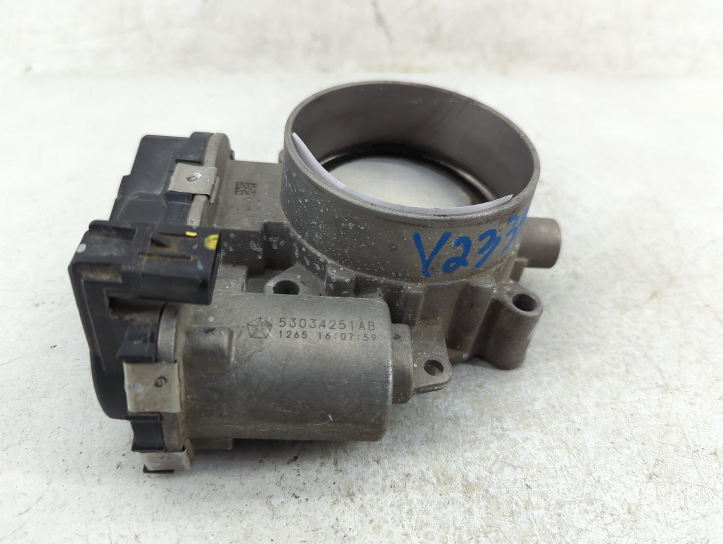 2015 Dodge Ram 1500 Throttle Body P/N:53034251AB Fits Fits 2012 2013 2014 2016 2017 2018 2019 2020 2021 2022 OEM Used Auto P