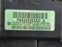 2015 Dodge Ram 1500 Fusebox Fuse Box Panel Relay Module P/N:P68243263AC Fits OEM Used Auto Parts - Oemusedautoparts1.com