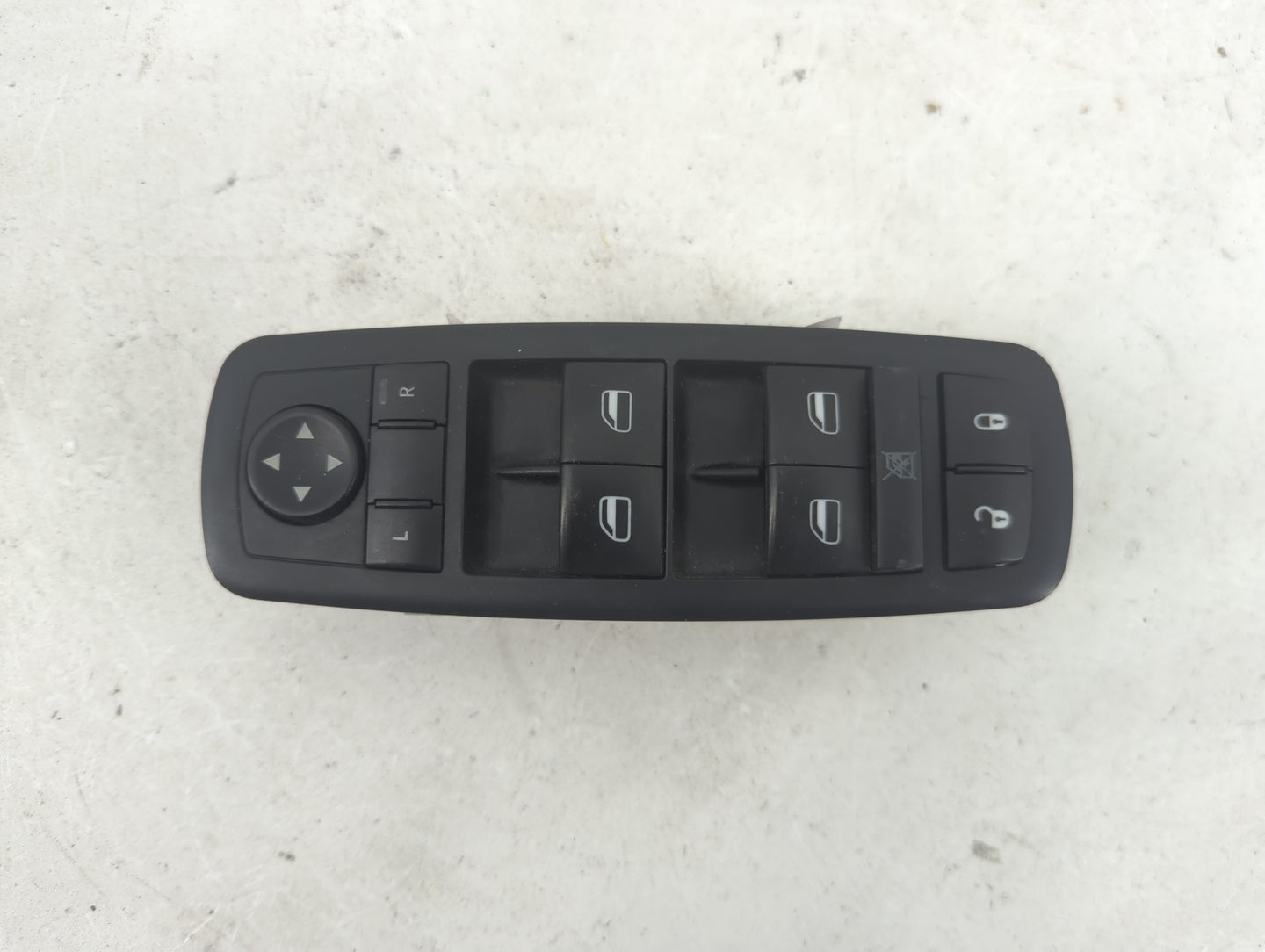 2015 Dodge Ram 1500 Master Power Window Switch Replacement Driver Side Left P/N:68110866AB Fits Fits 2012 2013 2014 2016 OEM