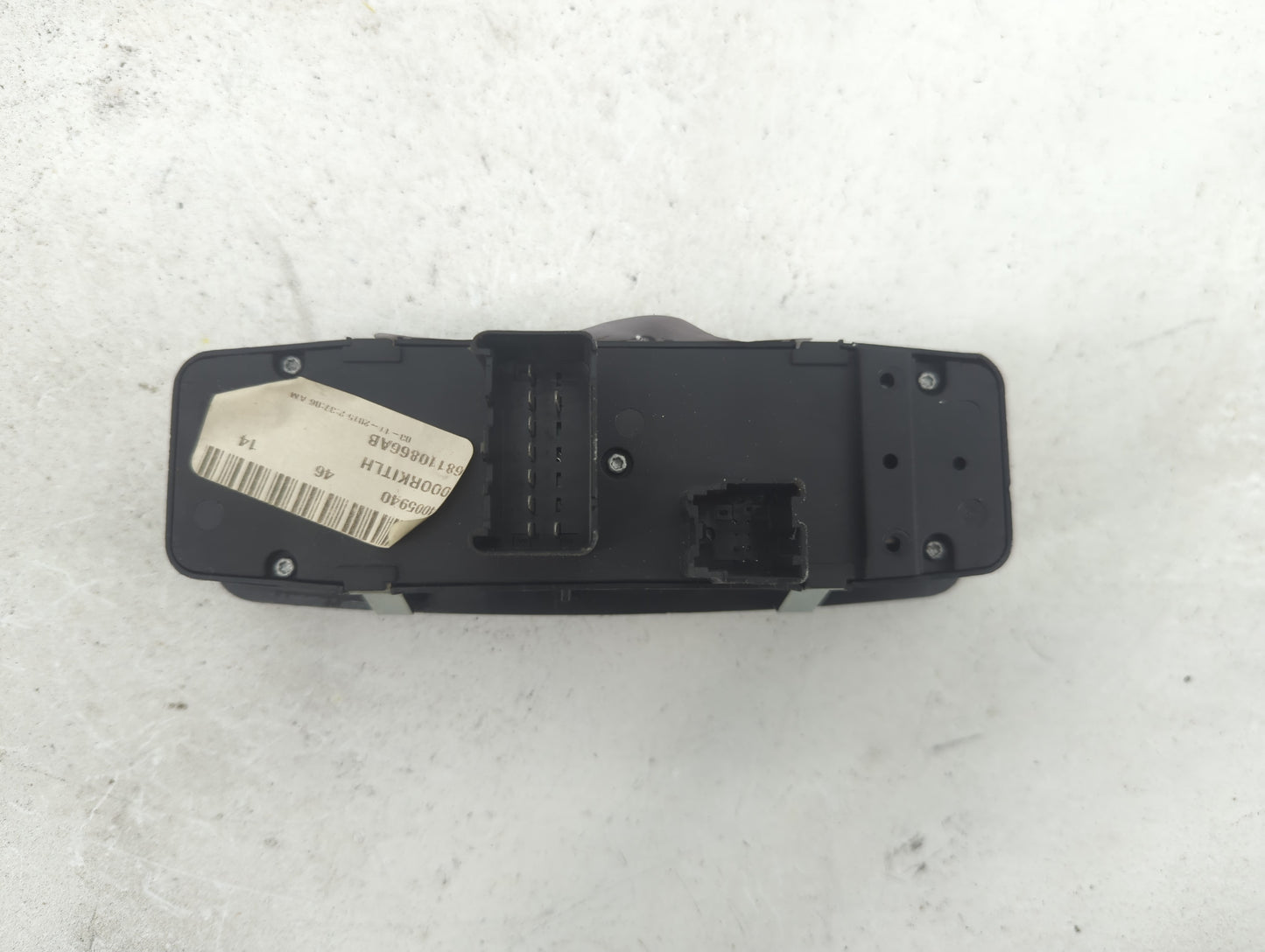 2015 Dodge Ram 1500 Master Power Window Switch Replacement Driver Side Left P/N:68110866AB Fits Fits 2012 2013 2014 2016 OEM