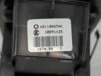 2015 Dodge Ram 1500 Master Power Window Switch Replacement Driver Side Left P/N:68110865AA 56046823AE Fits OEM Used Auto Par