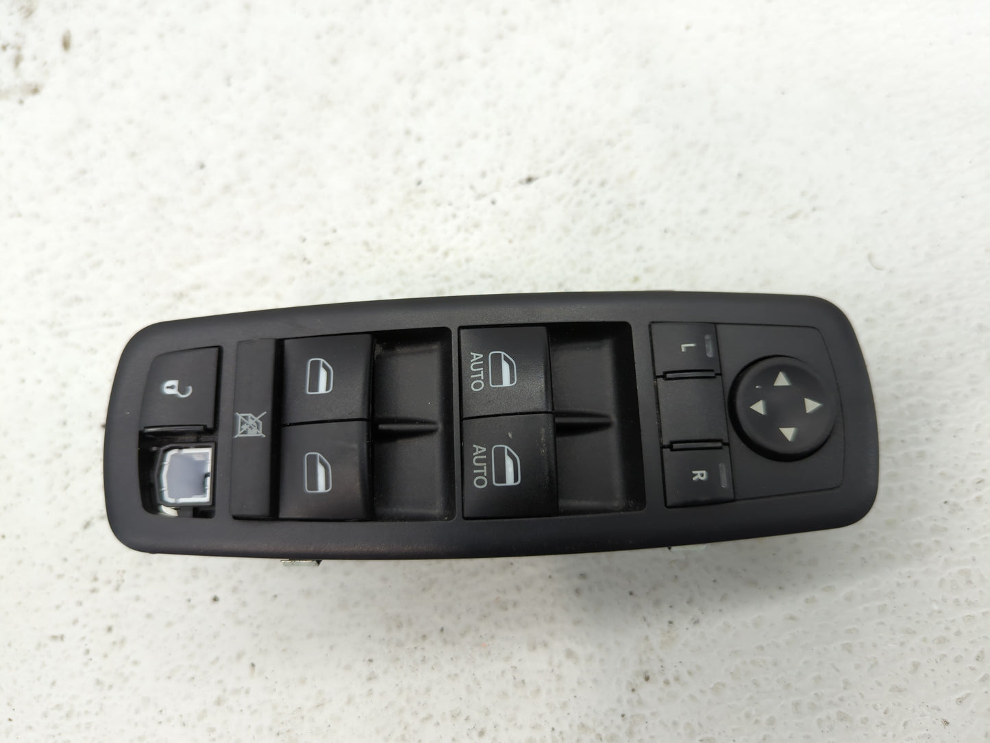 2015 Dodge Ram 1500 Master Power Window Switch Replacement Driver Side Left P/N:68298866AA 68110667AF Fits OEM Used Auto Par