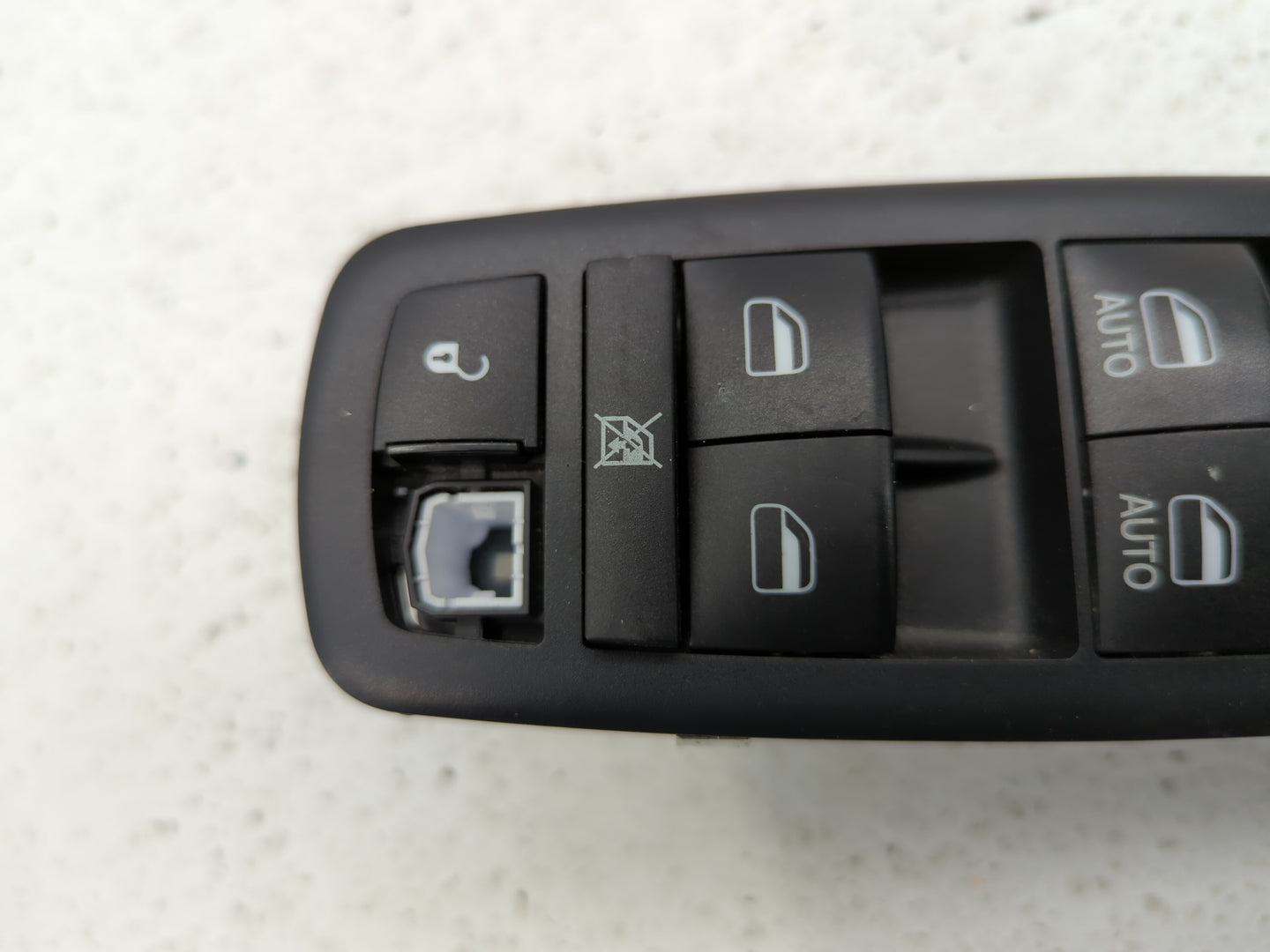 2015 Dodge Ram 1500 Master Power Window Switch Replacement Driver Side Left P/N:68298866AA 68110667AF Fits OEM Used Auto Par