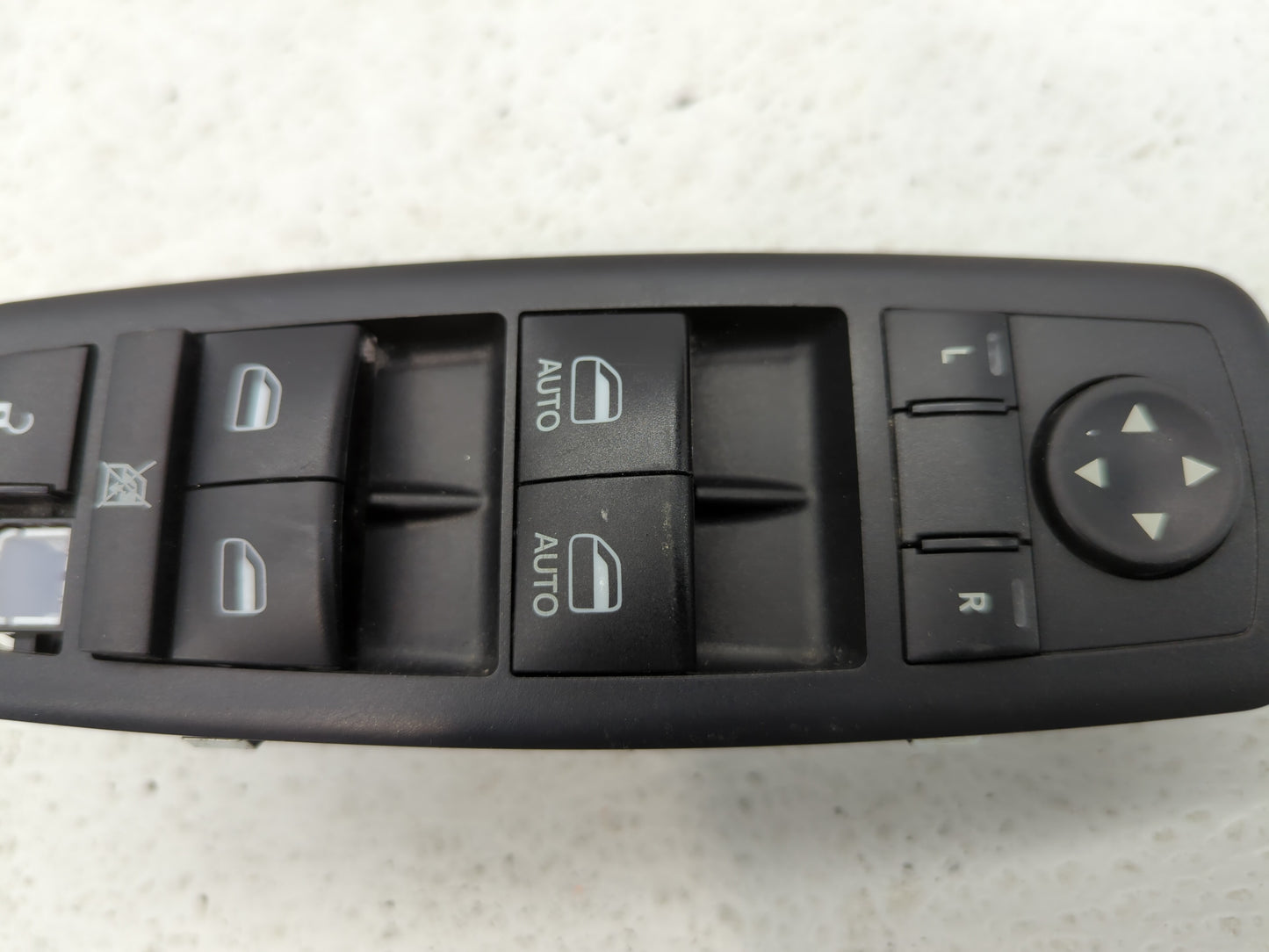 2015 Dodge Ram 1500 Master Power Window Switch Replacement Driver Side Left P/N:68298866AA 68110667AF Fits OEM Used Auto Par