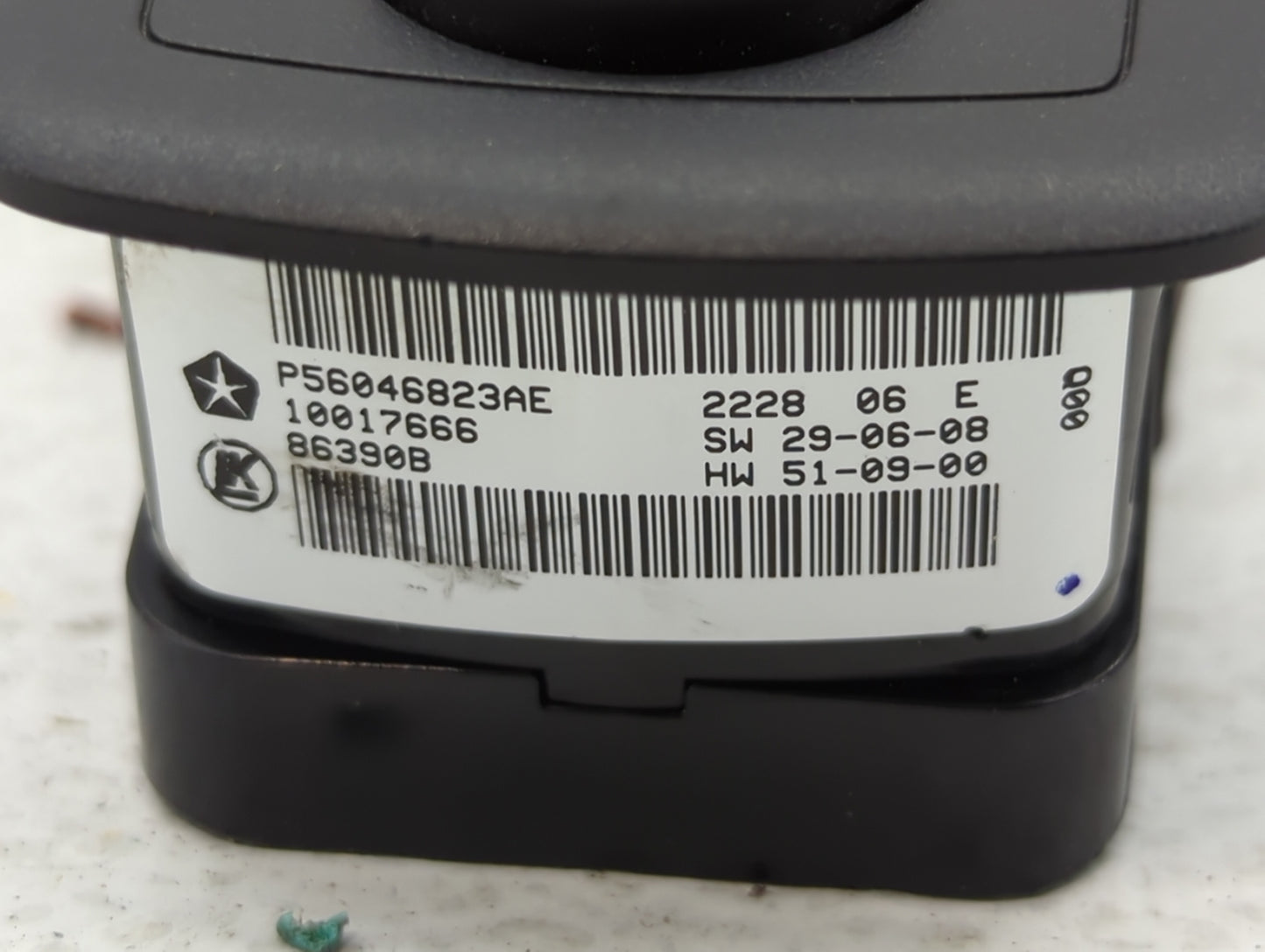 2015 Dodge Ram 1500 Master Power Window Switch Replacement Driver Side Left P/N:68298866AA 68110667AF Fits OEM Used Auto Par