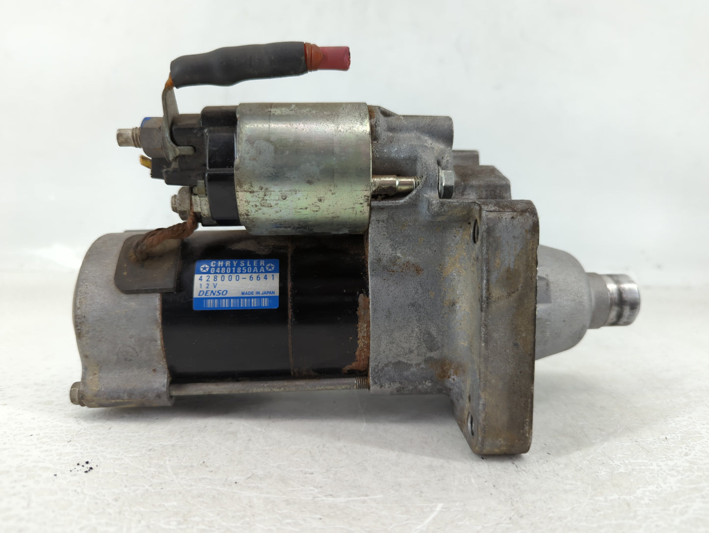 2015 Dodge Ram 1500 Car Starter Motor Solenoid OEM P/N:428000-6641 04801850AA Fits OEM Used Auto Parts - Oemusedautoparts1.c
