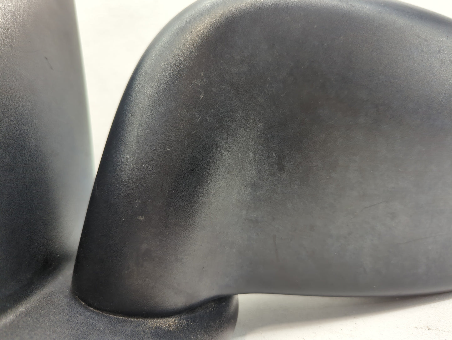 Dodge Ram 1500 Driver Left Side View Manual Door Mirror Black - Oemusedautoparts1.com