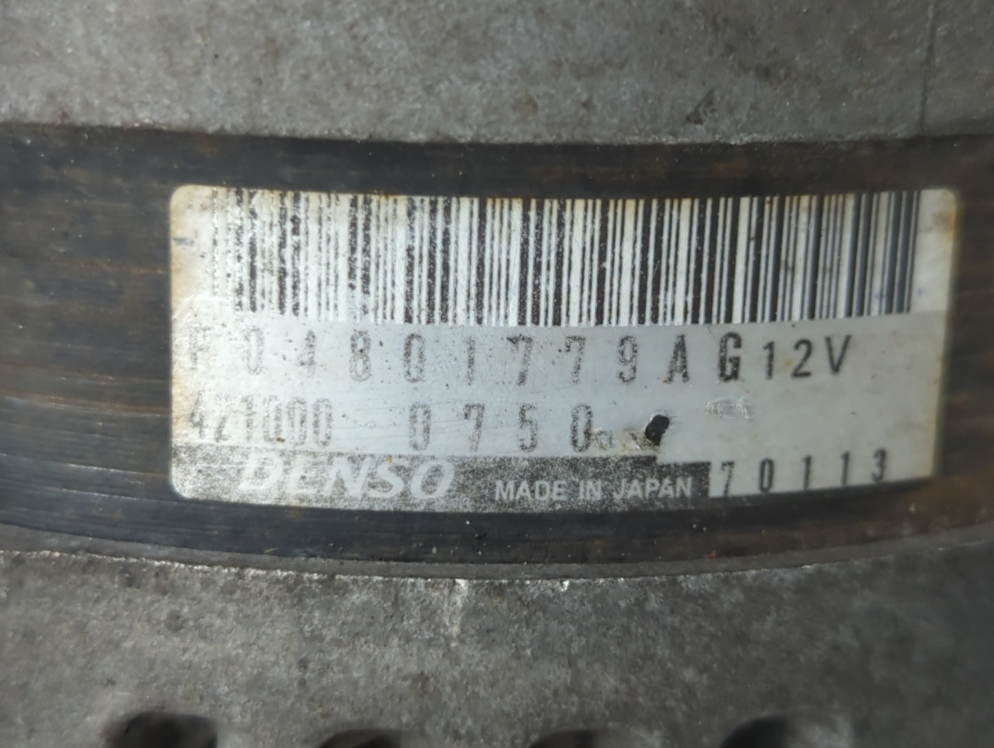 2015 Dodge Ram 1500 Alternator Replacement Generator Charging Assembly Engine OEM P/N:421000 0750 P04801779AG Fits OEM Used 