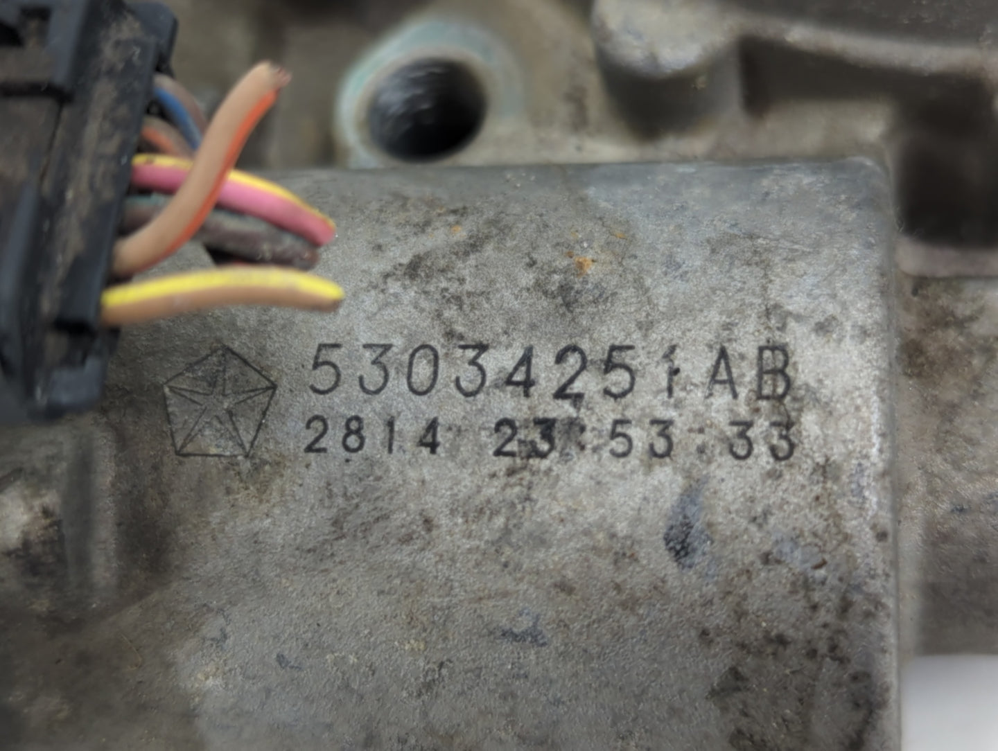 2015 Dodge Ram 1500 Throttle Body P/N:53034251AB Fits Fits 2012 2013 2014 2016 2017 2018 2019 2020 2021 2022 OEM Used Auto P