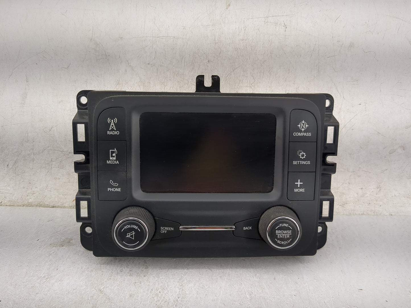 2015 Dodge Ram 2500 Radio AM FM Cd Player Receiver Replacement P/N:P68228668AD VP2, TVPQN098510CY6 Fits OEM Used Auto Parts 