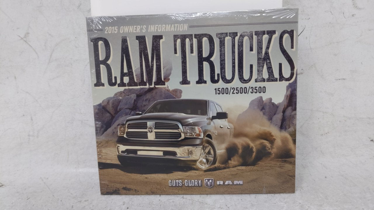 2015 Dodge Ram 3500 Owners Manual Book Guide OEM Used Auto Parts - Oemusedautoparts1.com