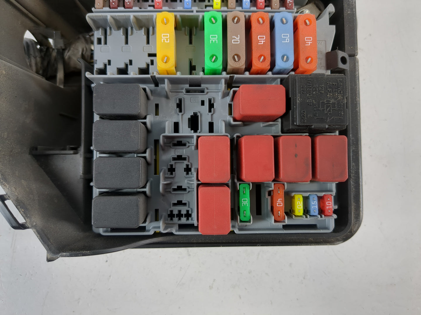 2012-2017 Fiat 500 Fusebox Fuse Box Panel Relay Module P/N:53100999 51890355 Fits Fits 2012 2013 2014 2015 2016 2017 OEM Use