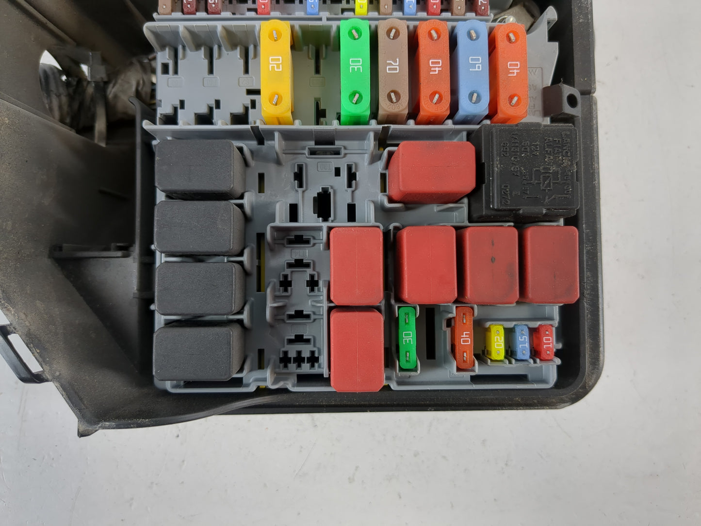 2012-2017 Fiat 500 Fusebox Fuse Box Panel Relay Module P/N:53100999 51890355 Fits Fits 2012 2013 2014 2015 2016 2017 OEM Use