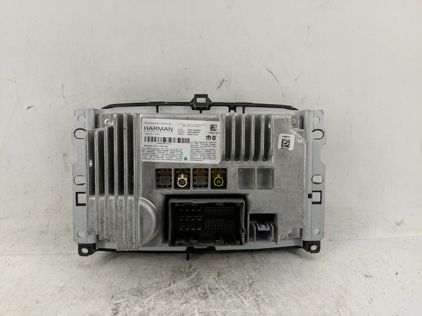 2015 Fiat 500 Radio Control Panel - Oemusedautoparts1.com