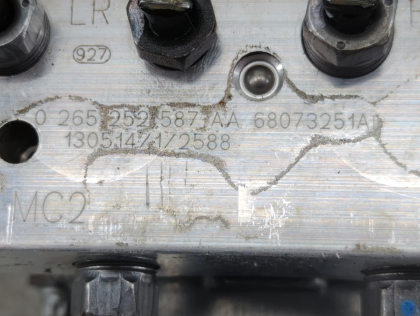 2012-2017 Fiat 500 ABS Pump Control Module Replacement P/N:68249079AA 0 265 252 800 Fits Fits 2012 2013 2014 2015 2016 2017 