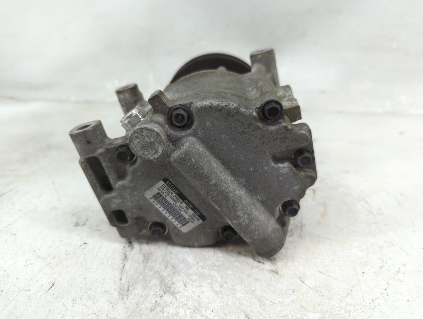 2012-2017 Fiat 500 Air Conditioning A/c Ac Compressor Oem - Oemusedautoparts1.com