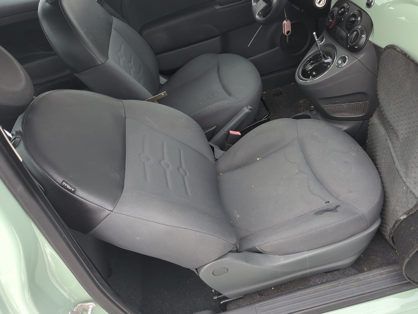 2012-2017 Fiat 500 Passenger Front Seat Oem - Oemusedautoparts1.com
