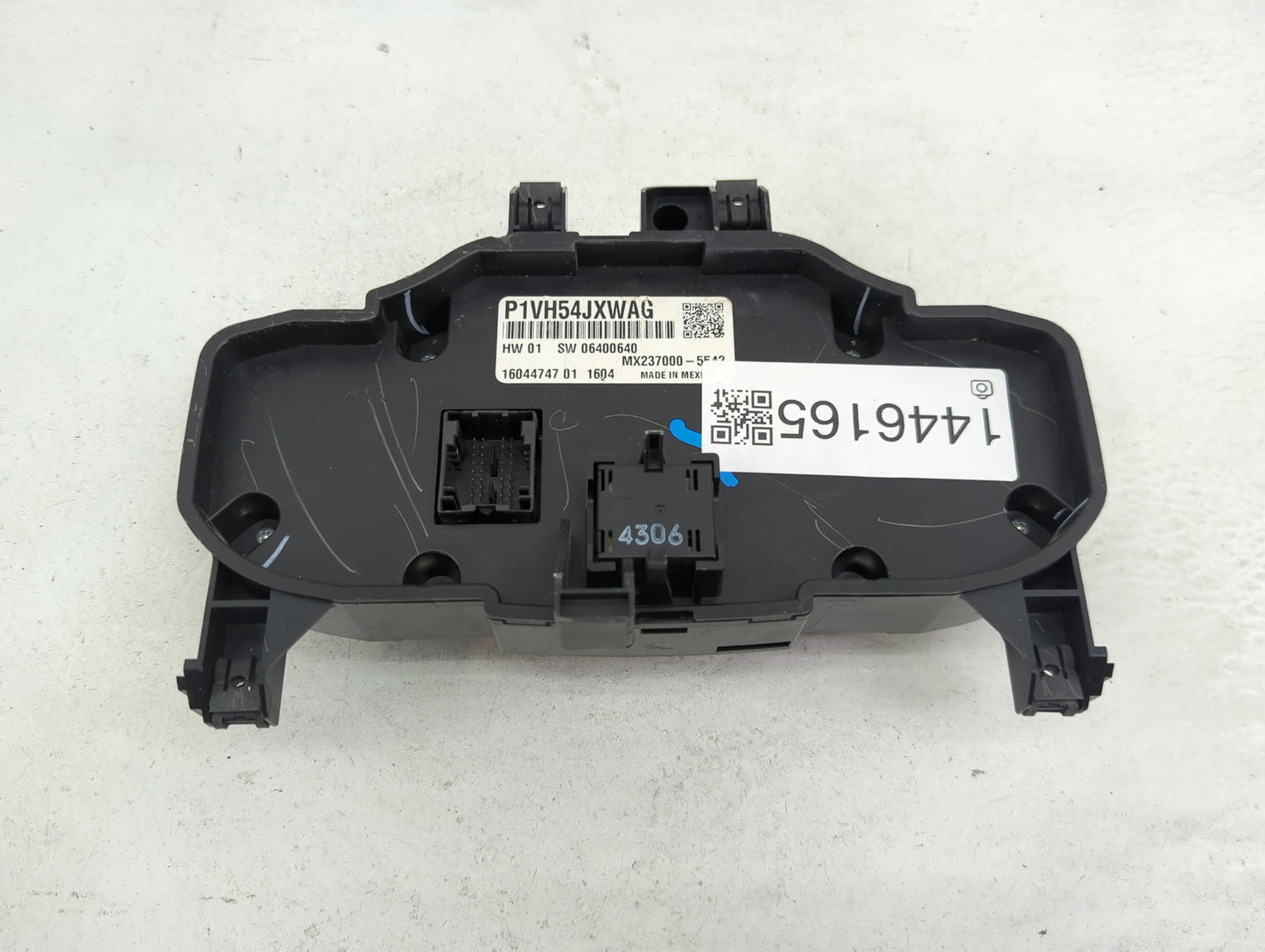 2013-2017 Fiat 500 Climate Control Module Temperature AC/Heater Replacement P/N:P1VH54JXWAG MX237000-5542 Fits OEM Used Auto