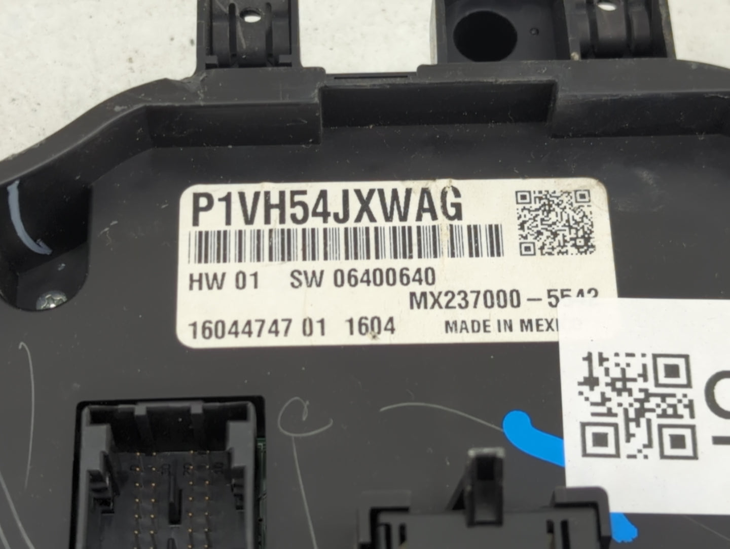 2013-2017 Fiat 500 Climate Control Module Temperature AC/Heater Replacement P/N:P1VH54JXWAG MX237000-5542 Fits OEM Used Auto