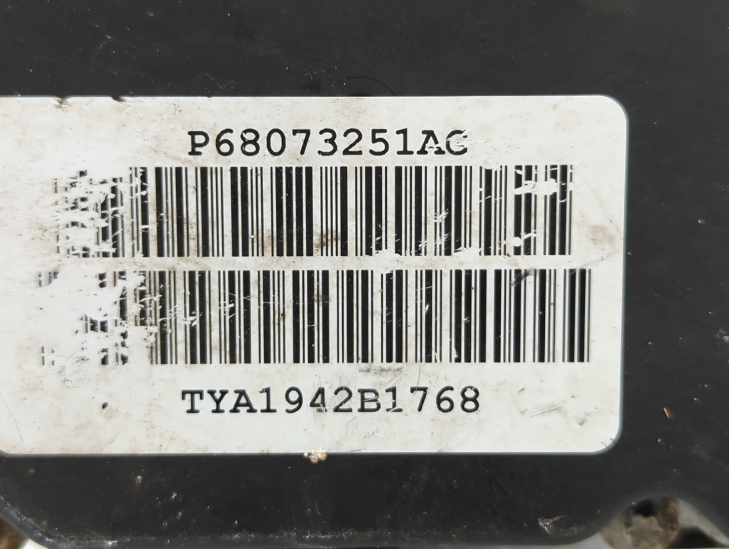 2012-2013 Fiat 500 ABS Pump Control Module Replacement P/N:68073251AG Fits Fits 2012 2013 OEM Used Auto Parts - Oemusedautop